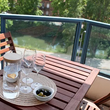 Apartment T3 - Grand Balcon Vue Canal - A 3 Pas De La Gare Toulouse
